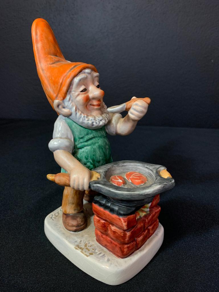 Vintage German Hummel Co-Boy Gnomes "Carl The Cook". This is 8" Tall