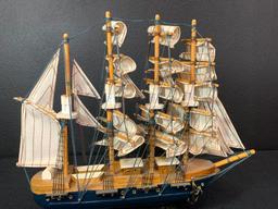 11" x 13" Replica Ship.