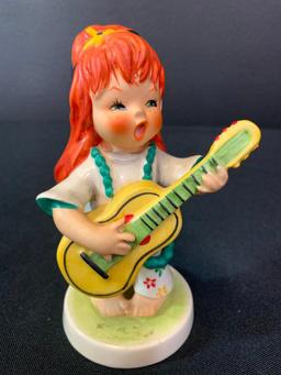Vintage German Goebel Redhead Figurine "Swinger". This is 5" Tall