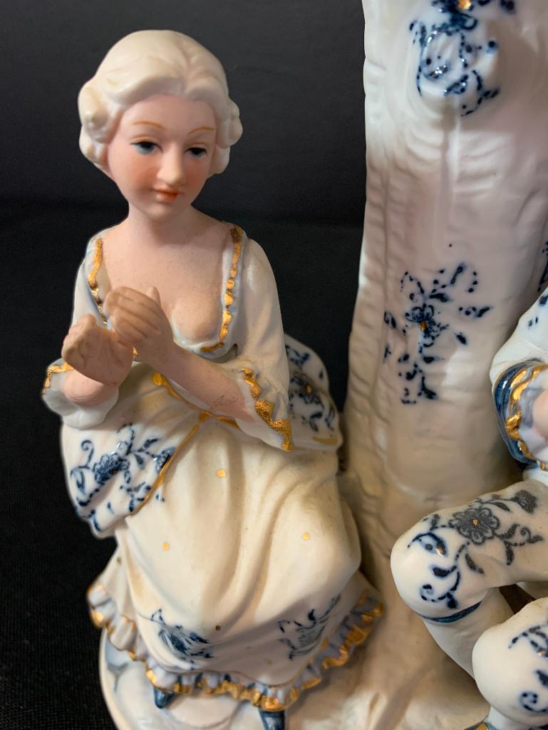 9" Royal Meridian Handgemalt Porcelain Victorian Style Figurine by Noritake. This is Not Marked