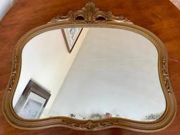 24" x 27" Antique Mirror