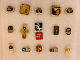 Collector Lapel Pins from Olympics
