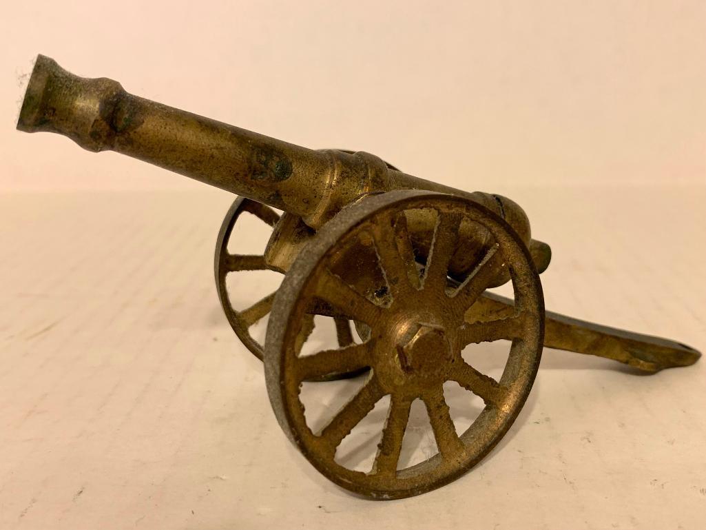 Brass Cannon Replica. This is 2" Tall
