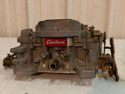 Used Edelbrock 4 Barrel Carburetor #1407 1437 8867