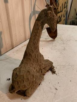 15" Concrete Giraffe