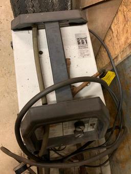 Hobart Handler 120 CV Power Source & Wire Feeder Welder. Was Working in the Home