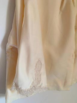 Vintage Ladies Christian Dior Bed Jacket Size S