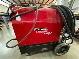 Lincoln Precision Tig 225 Welder with all Cable Shown, Runs off 230 Single Phase