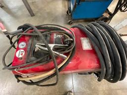 Lincoln Precision Tig 225 Welder with all Cable Shown, Runs off 230 Single Phase