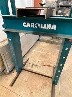 Carolina 60,000 Arbor Press, 20 Ton Bottle Jack is on it