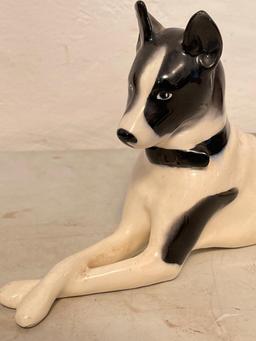 Porcelain Figurine of Prince the Show Dog. This is 10" in Length