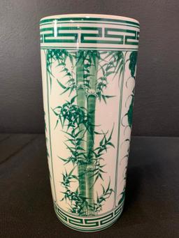 10" Oriental Ceramic Vase