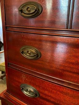 Chest of Drawers w/6 Drawers. Has Scuffs & Scratches from Use. This is 53" T x 34" W x 19" D