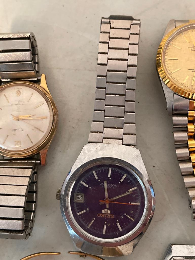 Group of Wrist Watches as Pictured