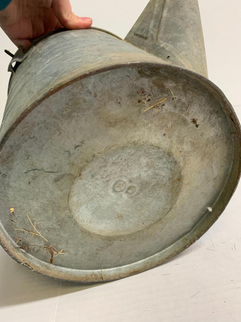 9" Galvanized Watering Can