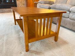 Shaker Style Coffee Table. This is 16" T x 40.5" L x 20" W