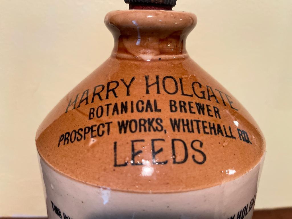 11" Vintage Harry Holgate Pottery Jug 1931