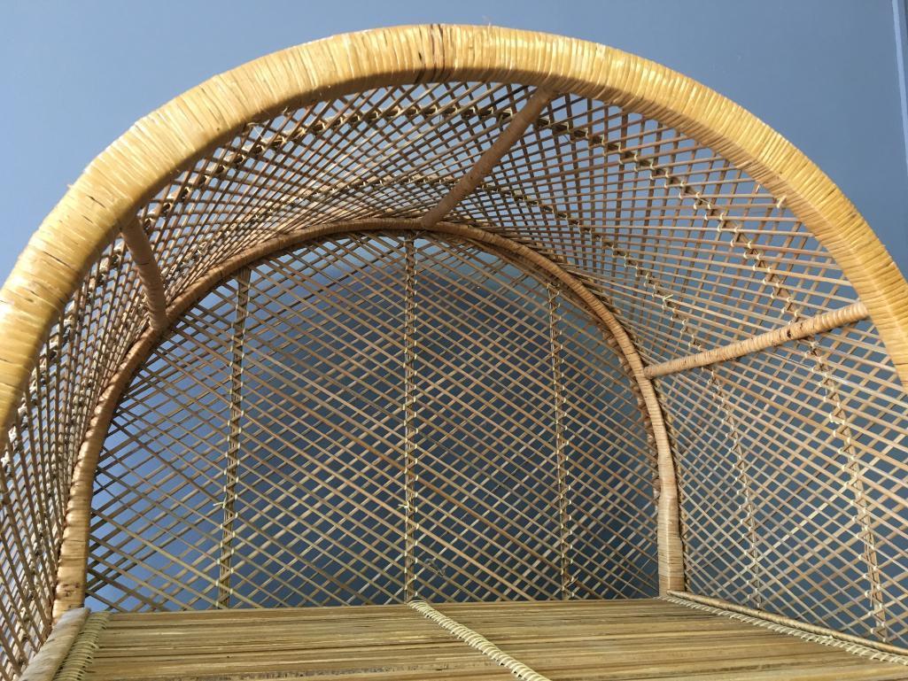 Wicker 4 Shelf Stand