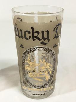 Pair of Kentucky Derby Cocktail Glasses