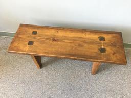 Handmade Wood Bench by Owner