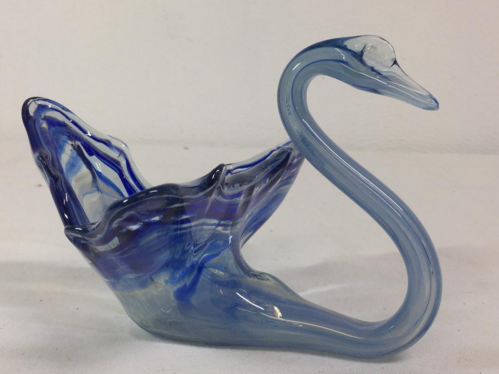 Blown Glass Swan