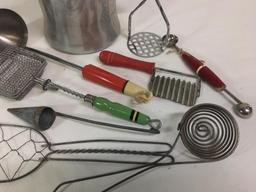 Vintage Lot of Cooking Utensils