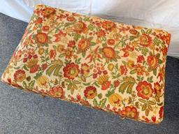 Vintage Upholstered Foot Stool