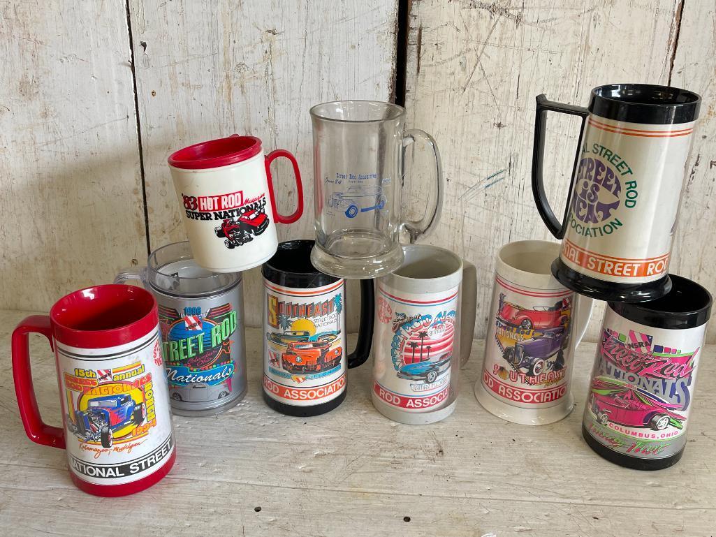 Group Lot of NSRA Collector Mugs