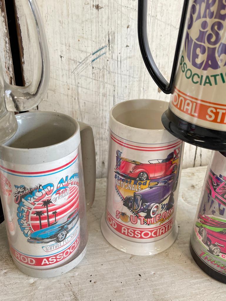 Group Lot of NSRA Collector Mugs