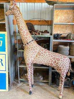 Rolling Stuffed Giraffee