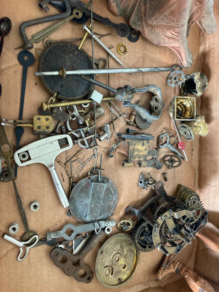 Misc Vintage Clock Parts & Pieces