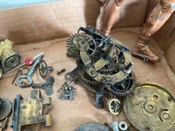 Misc Vintage Clock Parts & Pieces