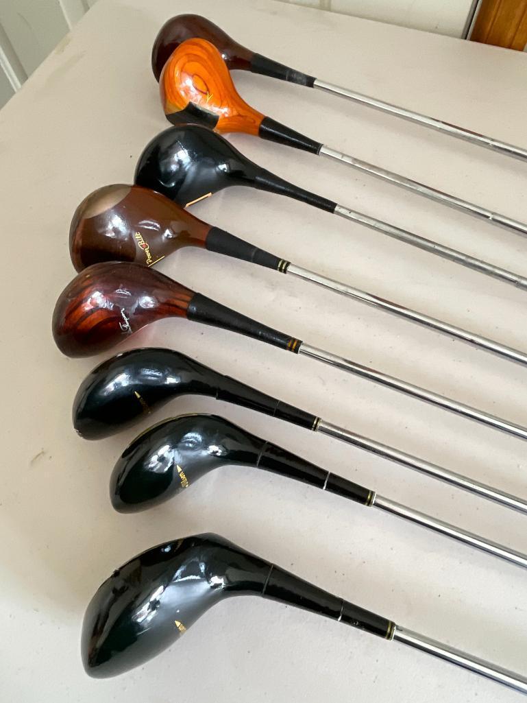 Vintage Wood Headed Clubs