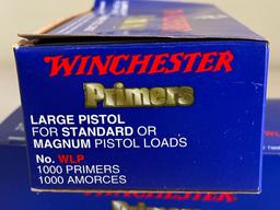 13 Boxes Winchester Primers, NO SHIPPING this lot!!