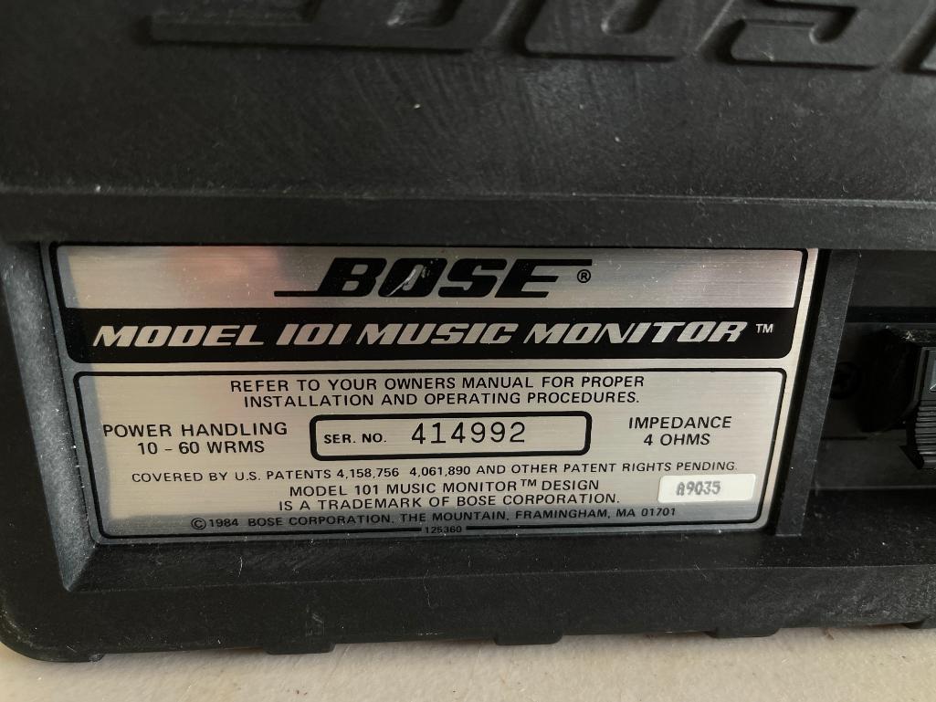 Bose Model 101 Speakers