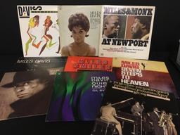 Group of 11 Vintage Miles Davis Albums