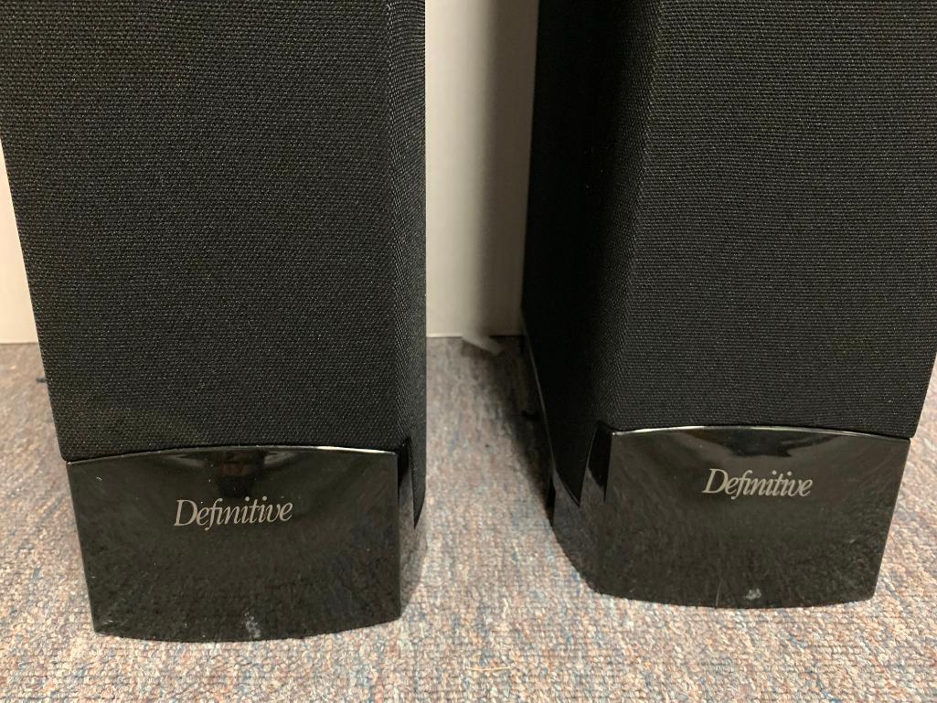 Pair of Definitive Tech BP-8040ST Bipolar Supertower Speakers