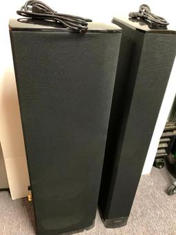 Pair of Definitive Tech BP-8040ST Bipolar Supertower Speakers