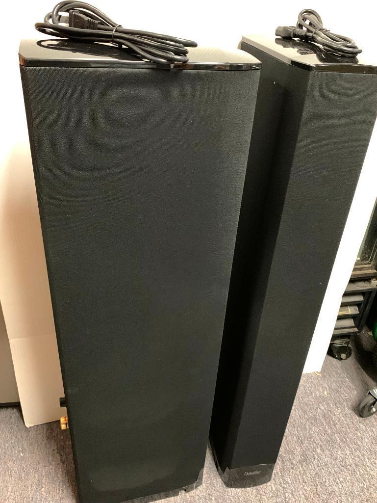 Pair of Definitive Tech BP-8040ST Bipolar Supertower Speakers