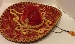 Velvet Mexican Sombrero