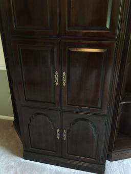 Three Piece Ethan Allen Entertainment Center