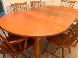 Nichols and Stone, Maple Oval Dining Table