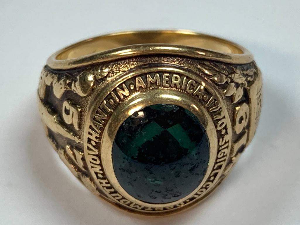 10k 1957 Class Ring Size 9
