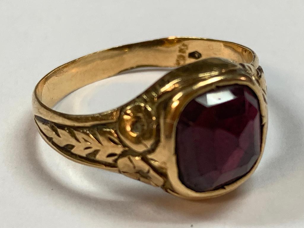 14kyg Ruby Ring