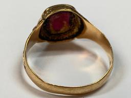 14kyg Ruby Ring