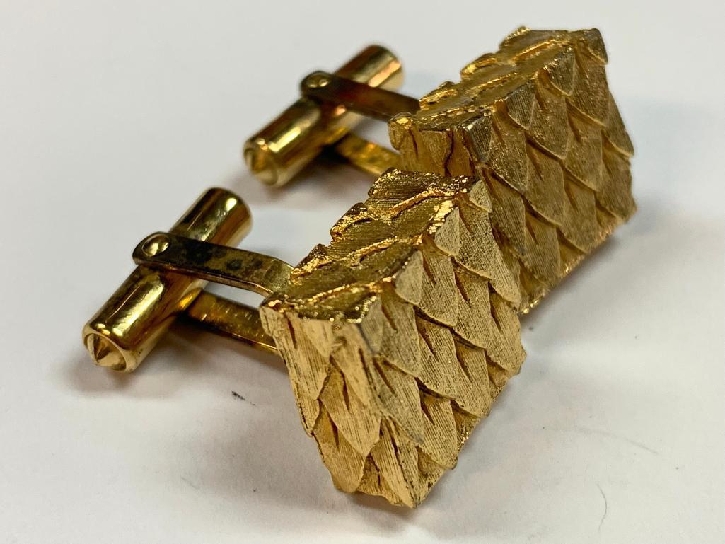 Sterling Gold Plated Cufflinks