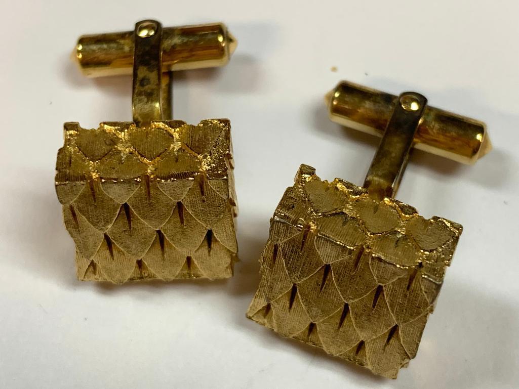 Sterling Gold Plated Cufflinks