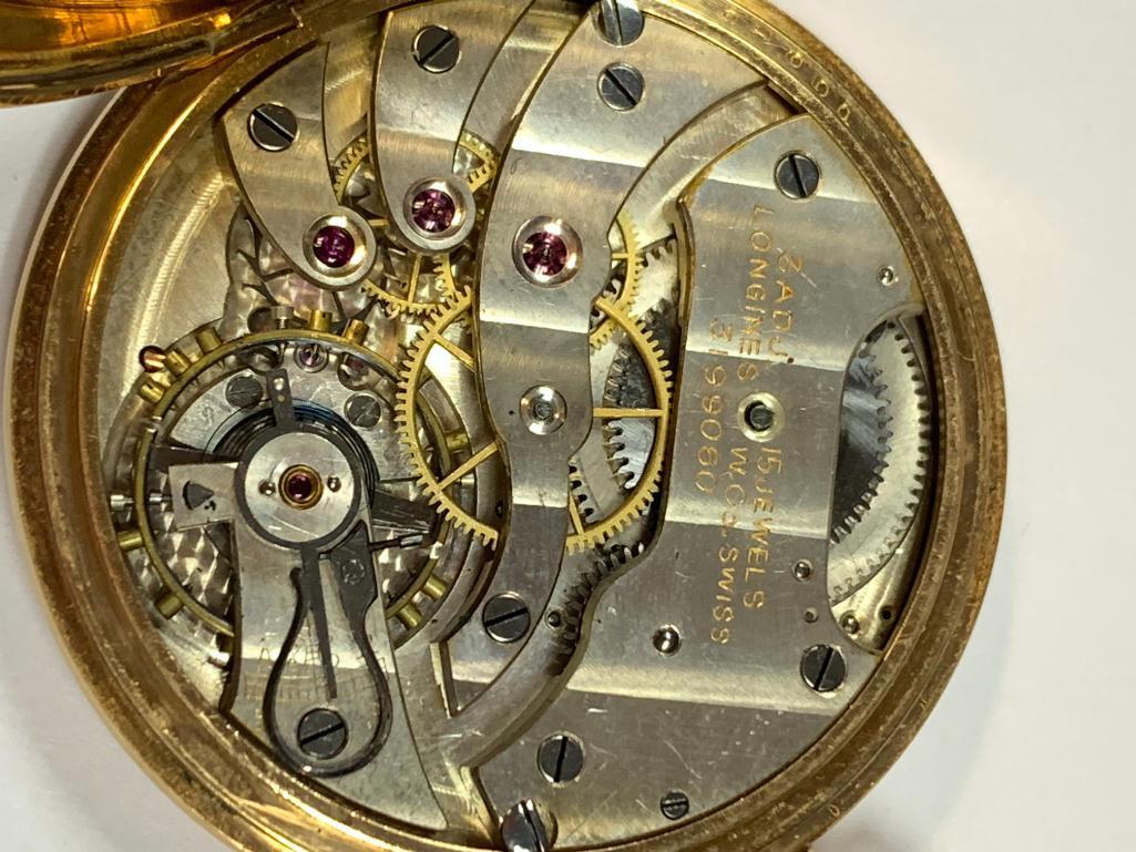 Longines Gold Filled Pocket Watch