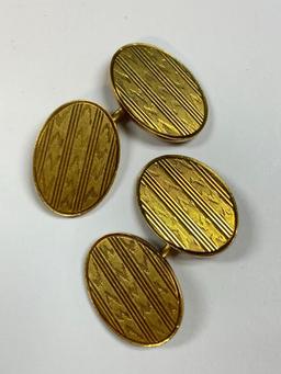 Vintage 18kyg Tiffany Cufflinks