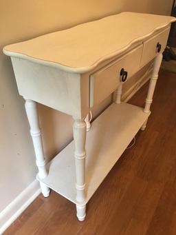 Entry Table w/2 Drawers